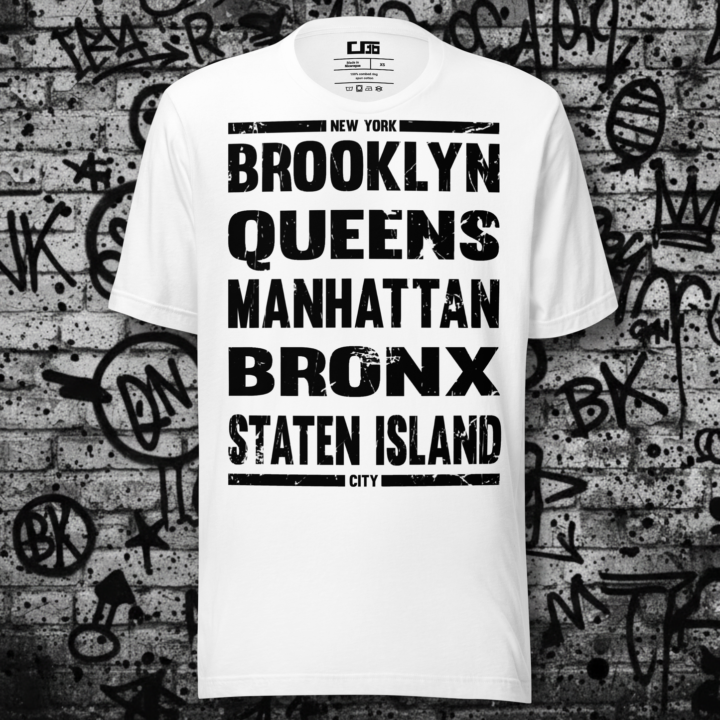 The Five-Borough Stack T-Shirt