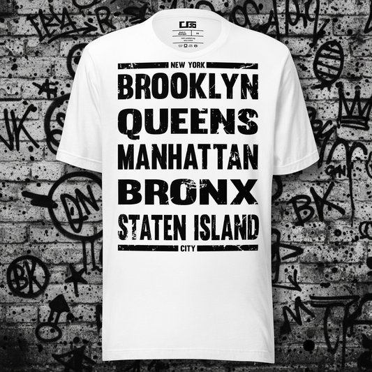 The Five-Borough Stack T-Shirt